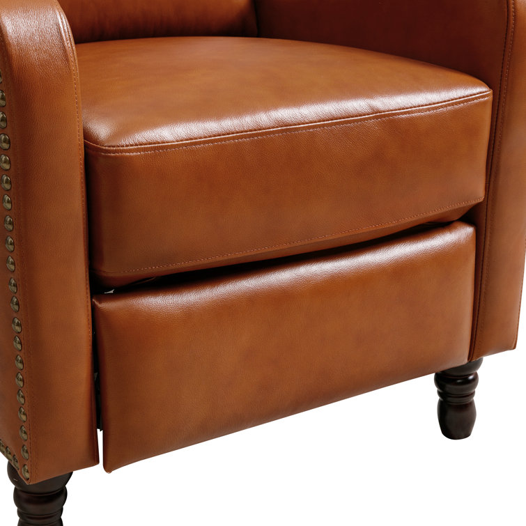 Irving leather outlet recliner